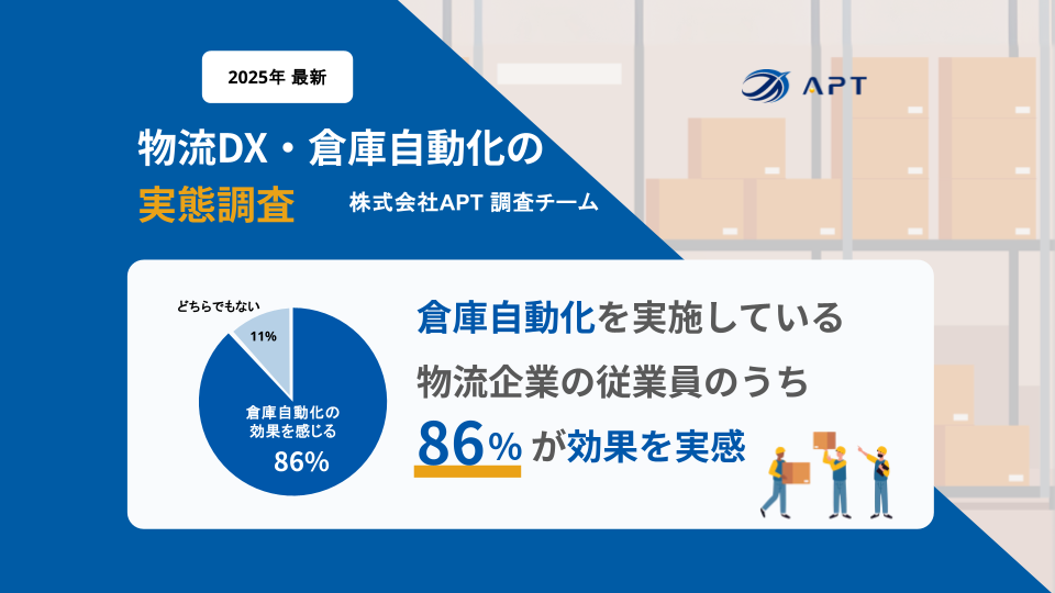 【お役立ち資料】物流DX・倉庫自動化の実態調査