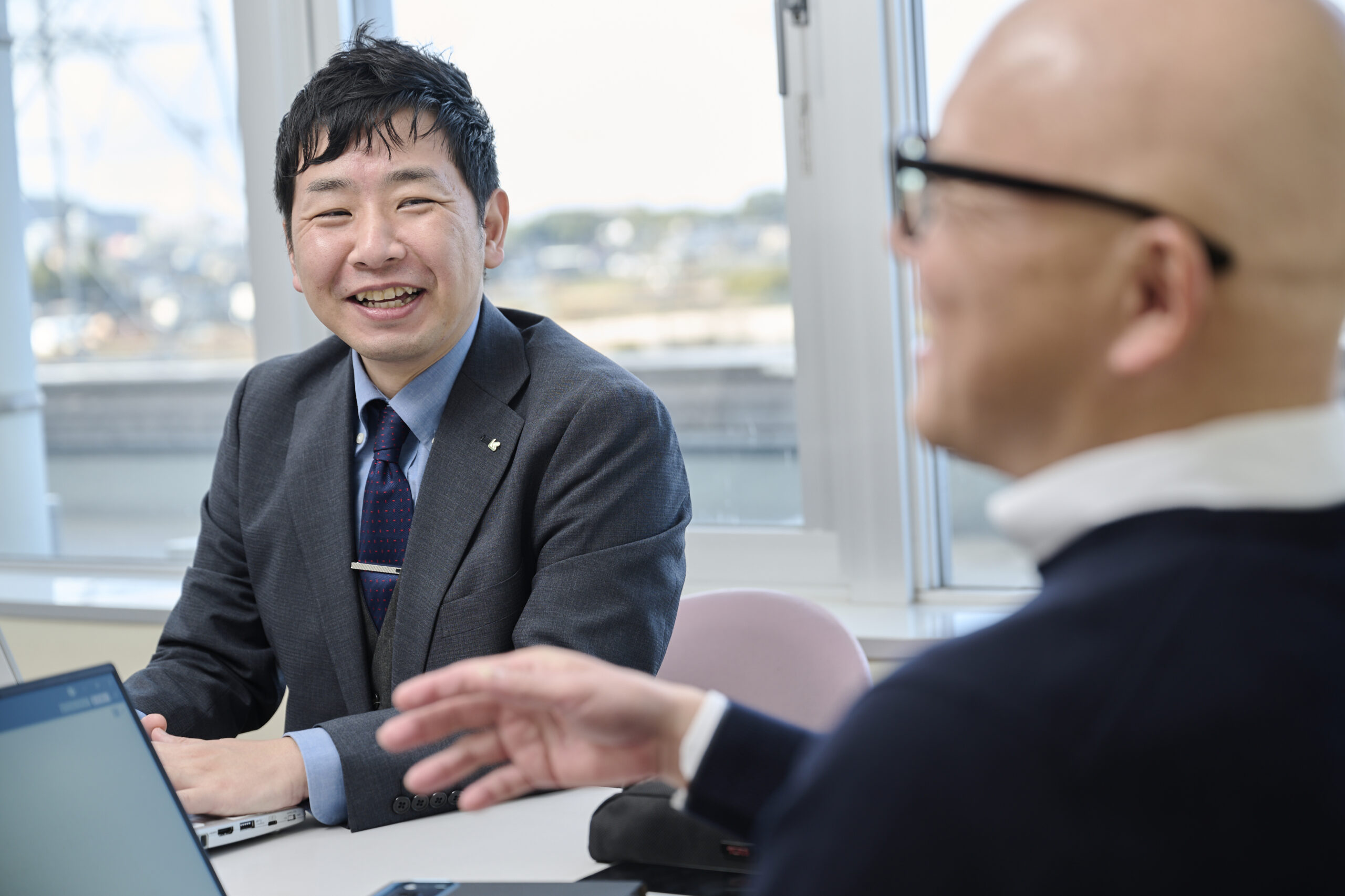 次なる構想を練る株式会社キシヤ 林様とAPT島田。APTとの旅はまだ始まったばかりだ。